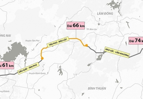 Sẽ khởi công cao tốc Bảo Lộc - Liên Khương và Tân Phú - Bảo Lộc sớm hơn dự kiến